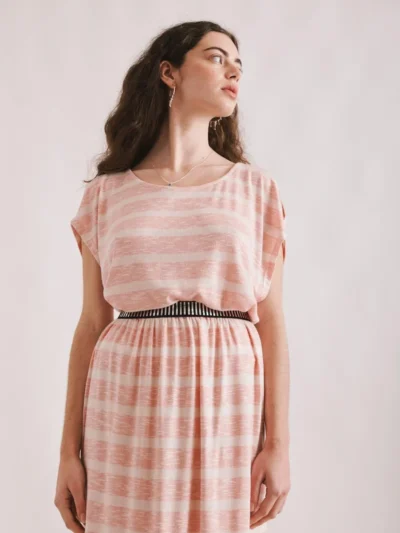 Falda rosa franjas Eleanor Malahierba SS25 (1)