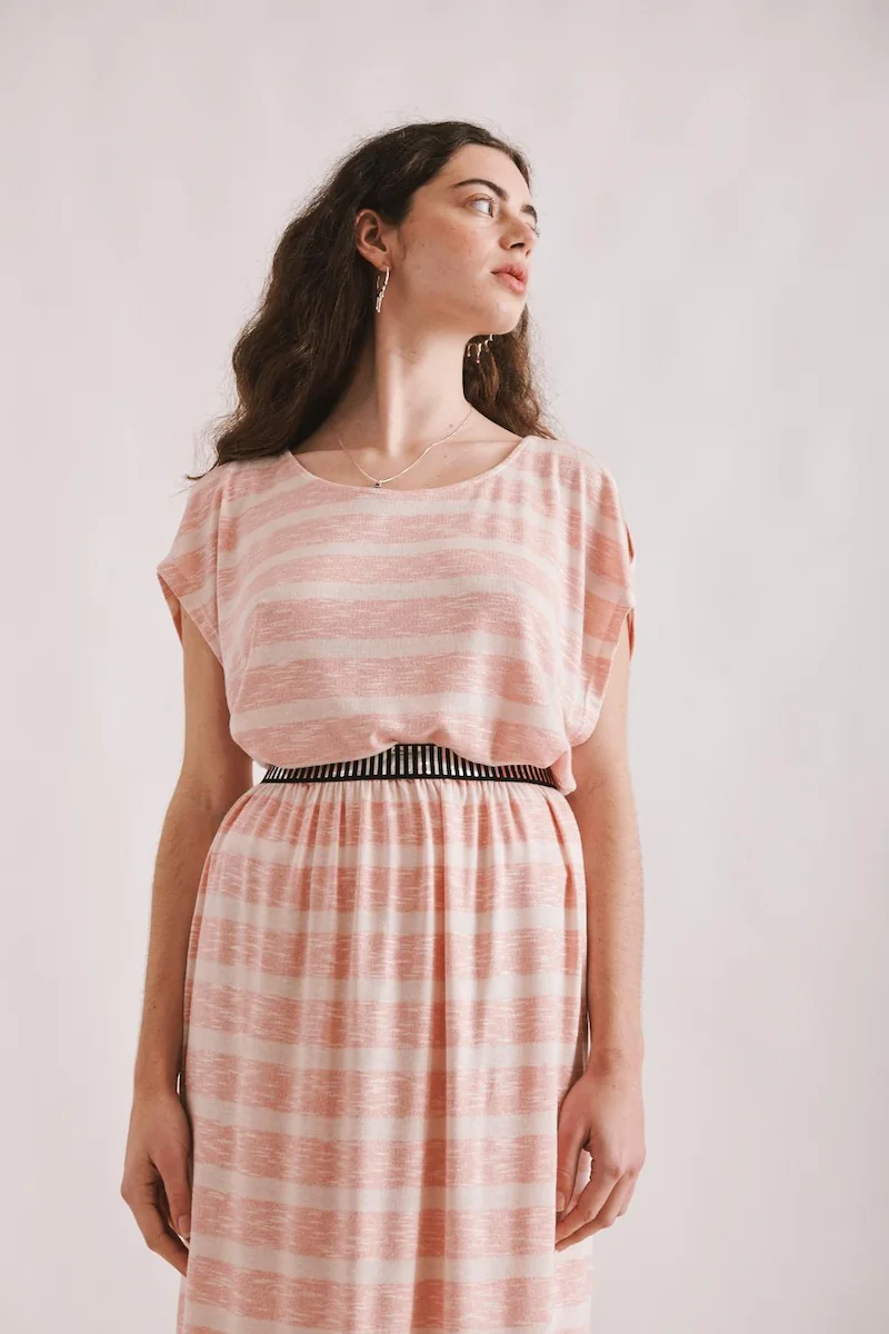 Falda rosa franjas Eleanor Malahierba SS25 (1)