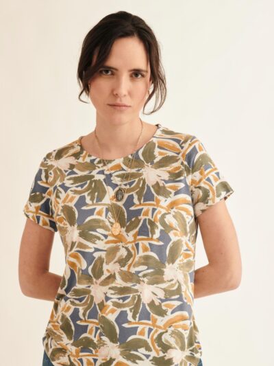 Top Perceval- Print Flores