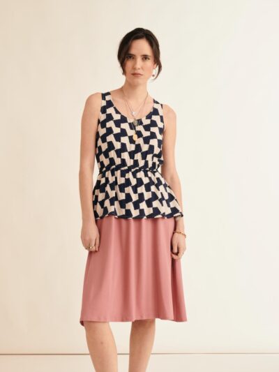 Vestido Maud Combinado