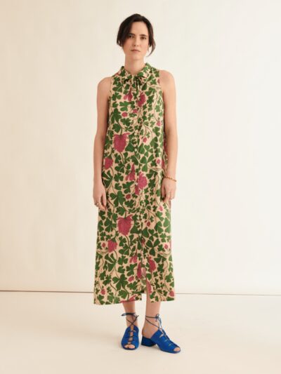 Vestido Mirabelle – Print Trébol