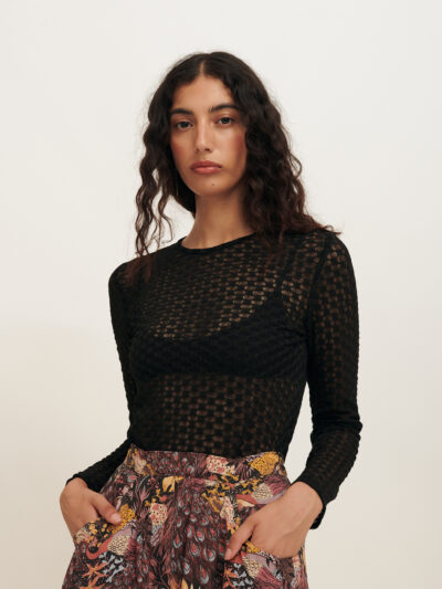 Top Lucero- Negro