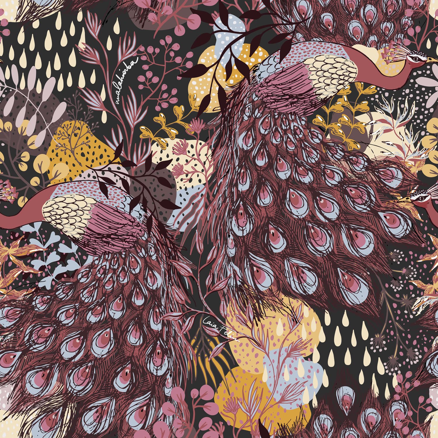 Original Print OpULENCE Malahierba